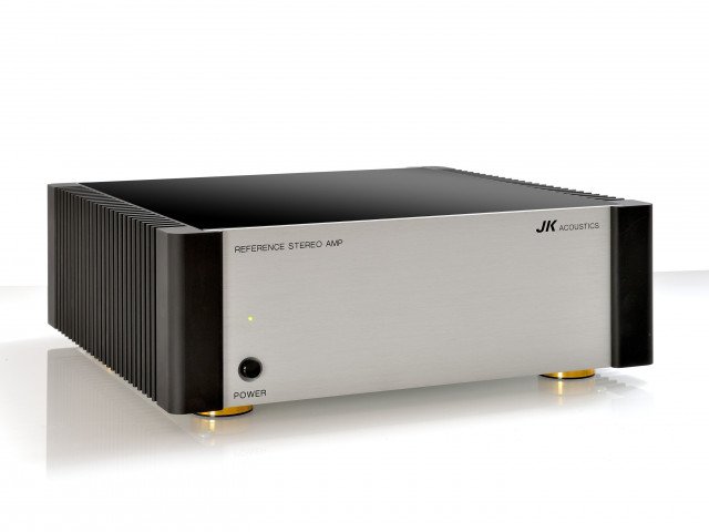004-JK Acoustics Reference stereo amp - witte achtergrond