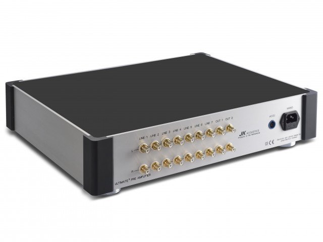 006-JK Acoustics Ultimate3 pre amplifier - achterzijde